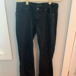 Ladies sz 8, black boot-cut The Flirt jeans